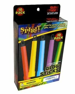 10 Pack Of Glow Sticks