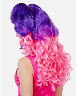 Pink And Purple Wig -The Haunted Closet Sales 01297589 c