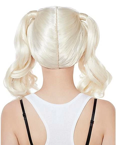 Blonde Pigtail Wig 4 Blonde Pigtail Wig - Image 2