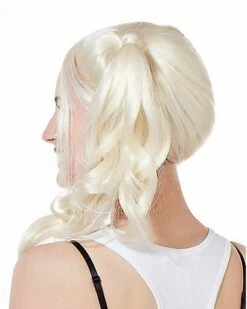 Blonde Pigtail Wig 7 Blonde Pigtail Wig -The Haunted Closet Sales 01297597 c
