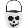 Skull Plush Treat Bucket