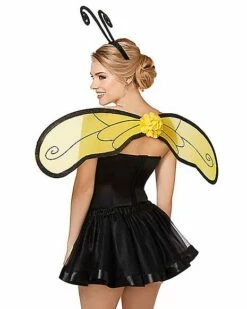 Bumble Bee Wing And Headband Set