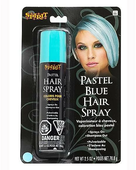Pastel Blue Hairspray 3 Pastel Blue Hairspray