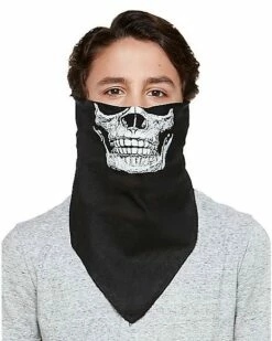 Boys Skull Biker Bandana