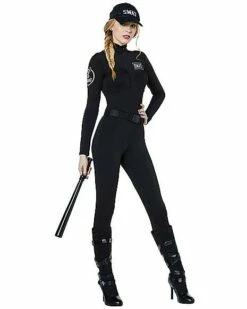 Adult SWAT Catsuit Costume