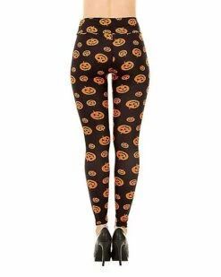 Pumpkin Leggings -The Haunted Closet Sales 01397504 c