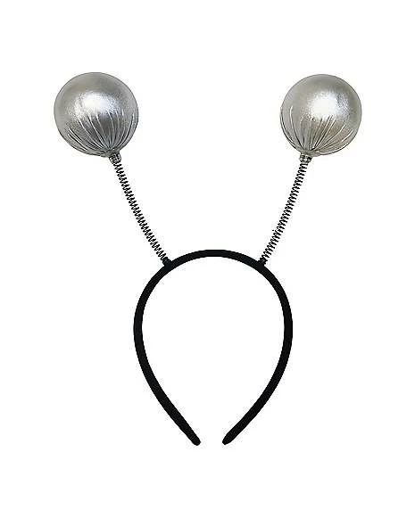 Silver Bopper Alien Headband 3 Silver Bopper Alien Headband