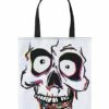Skull Candy Window Tote Bag -The Haunted Closet Sales 01427608 a