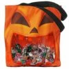 Pumpkin Window Tote Bag -The Haunted Closet Sales 01427616 a