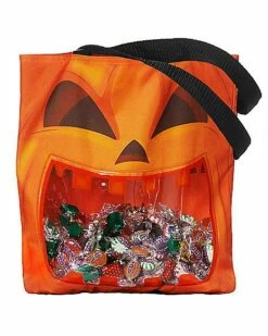 Pumpkin Window Tote Bag