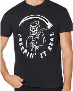 Creepin' It Real T Shirt -The Haunted Closet Sales 01444033 c