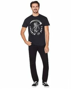 Creepin' It Real T Shirt -The Haunted Closet Sales 01444033 d