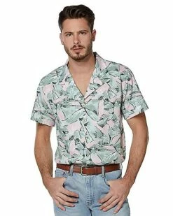 Hopper Button Down Shirt - Stranger Things