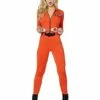 Adult Prisoner Catsuit Costume -The Haunted Closet Sales 01464726 a
