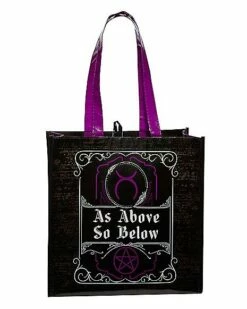 As Above So Below Tote Bag
