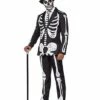 Adult Skeleton Suit -The Haunted Closet Sales 01473677 a