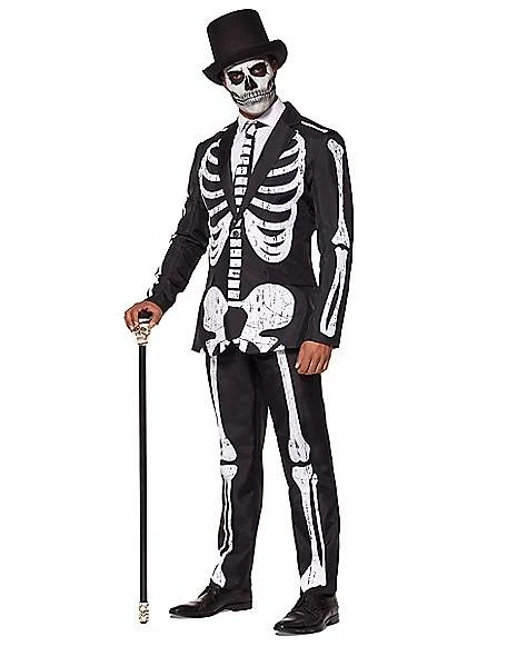 Adult Skeleton Suit 3 Adult Skeleton Suit