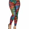 '80s Print Leggings -The Haunted Closet Sales 01496157 a