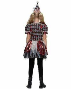 Kids Vintage Circus Clown Costume -The Haunted Closet Sales 01497304 b