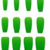'80s Green Press On Nails -The Haunted Closet Sales 01504661 a