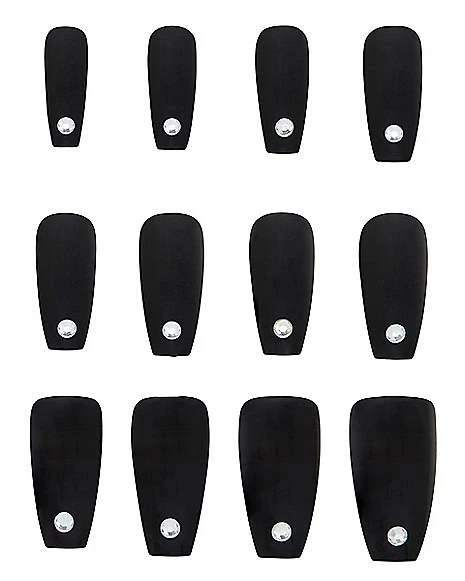 '80s Black Press On Nails 3 '80s Black Press On Nails