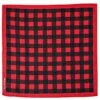 Red And Black Buffalo Plaid Bandana -The Haunted Closet Sales 01508514 a
