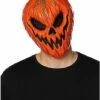 Evil Jack-O-Lantern Half Mask 1 Evil Jack-O-Lantern Half Mask -The Haunted Closet Sales 01548478 a