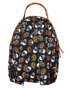 Skull And Pumpkin Mini Backpack -The Haunted Closet Sales 01548809 d
