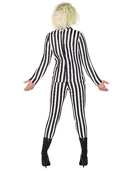 Adult Women's Beetlejuice Costume - Beetlejuice 4 Adult Women's Beetlejuice Costume - Beetlejuice - Image 2