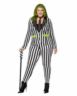 Adult Women's Beetlejuice Costume - Beetlejuice 8 Adult Women's Beetlejuice Costume - Beetlejuice -The Haunted Closet Sales 01549427 c