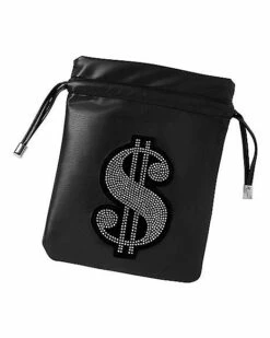 Rhinestone Money Bag