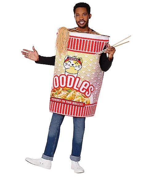 Adult Lucky Noodles Costume 3 Adult Lucky Noodles Costume
