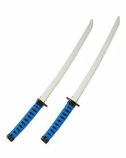 Kids Blue Ninja Swords With Harness 9 Kids Blue Ninja Swords With Harness -The Haunted Closet Sales 01567940 c