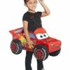 Toddler Lightning McQueen Ride-Along Costume - Cars -The Haunted Closet Sales 01570886 a
