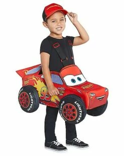 Toddler Lightning McQueen Ride-Along Costume - Cars