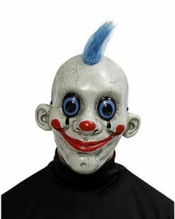 Derpy The Clown Half Mask -The Haunted Closet Sales 01581792 d