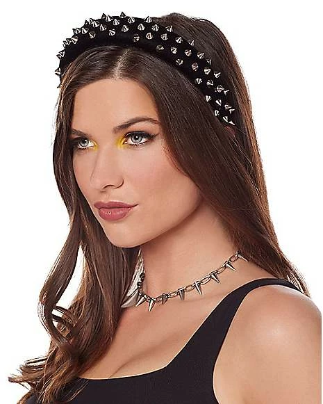 Kids Studded Black Headband 4 Kids Studded Black Headband - Image 2