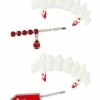 Vampire Teeth Hair Clips -The Haunted Closet Sales 01582220 a
