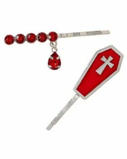 Vampire Teeth Hair Clips 9 Vampire Teeth Hair Clips -The Haunted Closet Sales 01582220 d