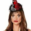Scary Clown Mini Hat Headband -The Haunted Closet Sales 01582360 a
