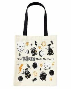 The Moon Made Me Do It Tote Bag