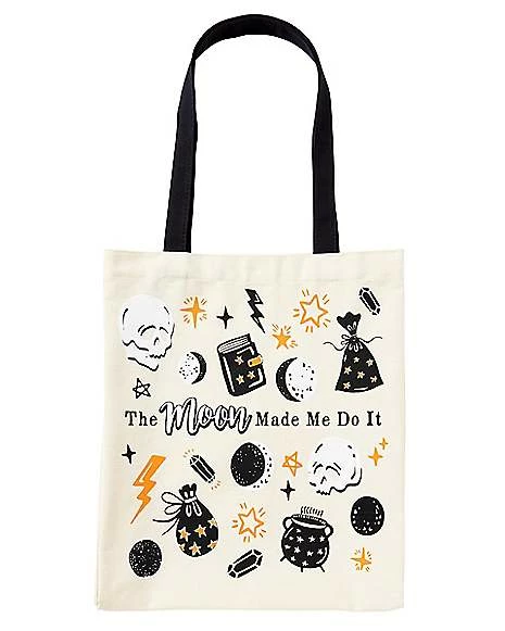 The Moon Made Me Do It Tote Bag 3 The Moon Made Me Do It Tote Bag