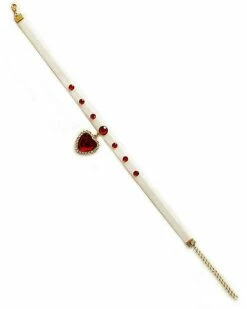 Cupid Hearts Choker Necklace -The Haunted Closet Sales 01590249 b