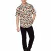 Adult Vintage Button Up Shirt -The Haunted Closet Sales 01599638 a