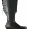 Black Pirate Boots -The Haunted Closet Sales 07011992 a
