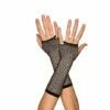 Mini Dimaond Net Black Child Gloves -The Haunted Closet Sales 07059777 a