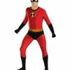 Adult Mr. Incredible Skin Suit Costume - The Incredibles -The Haunted Closet Sales 07326291 a