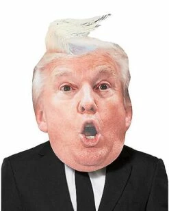 Surprised Trump Half Mask