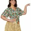 Plus Size Luau Shirt -The Haunted Closet Sales 07521446 a