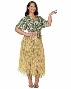 Plus Size Luau Shirt -The Haunted Closet Sales 07521446 c